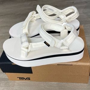Teva Women’s White Platform Sandal